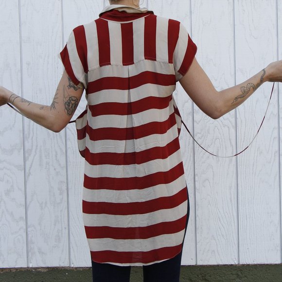 Alexander Wang Striped Button Up - Picture 5 of 13